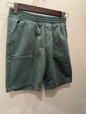 Champion Kids Shorts in Sage Green